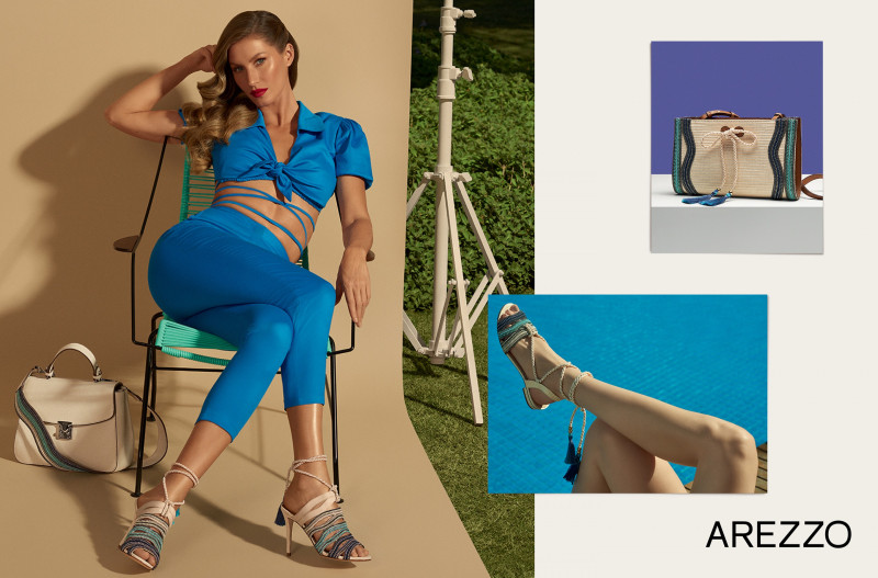 Gisele Bundchen featured in  the Arezzo advertisement for Spring/Summer 2018