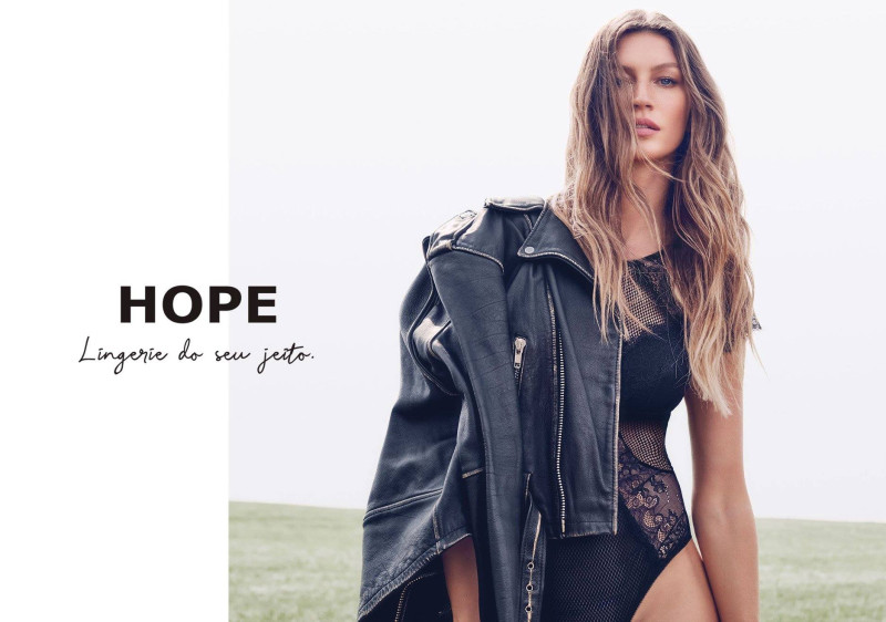 Gisele Bundchen featured in  the Hope advertisement for Autumn/Winter 2018