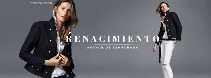 Gisele Bundchen featured in  the Falabella advertisement for Autumn/Winter 2015