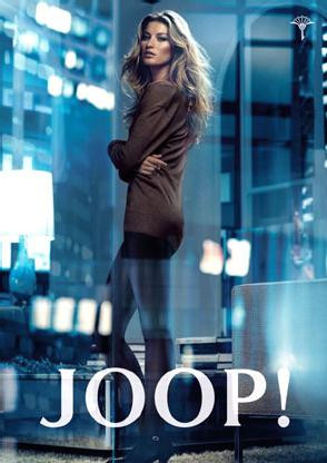 Gisele Bundchen featured in  the Joop advertisement for Spring/Summer 2006