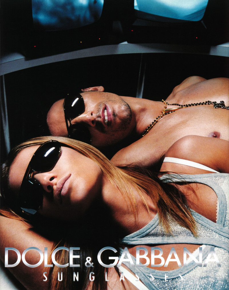 Gisele Bundchen featured in  the Dolce & Gabbana - Eyewear advertisement for Autumn/Winter 2003