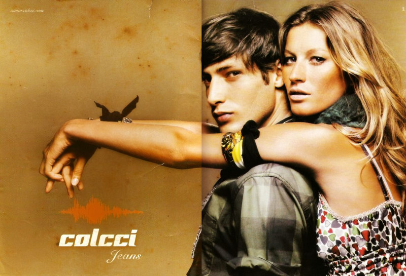 Gisele Bundchen featured in  the Colcci advertisement for Autumn/Winter 2005