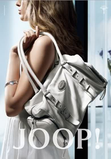 Gisele Bundchen featured in  the Joop advertisement for Spring/Summer 2007