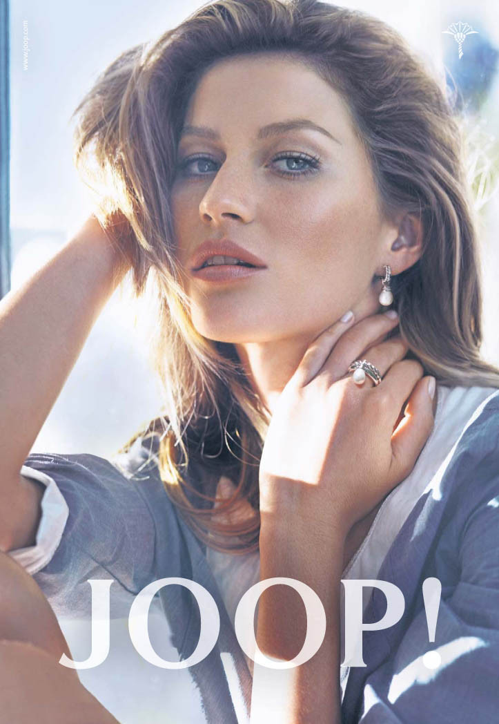 Gisele Bundchen featured in  the Joop advertisement for Spring/Summer 2007