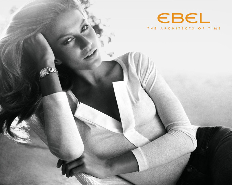 Gisele Bundchen featured in  the Ebel advertisement for Spring/Summer 2006