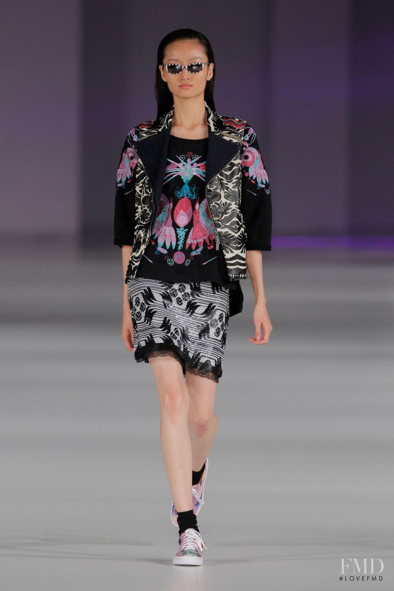 Custo Barcelona fashion show for Spring/Summer 2014
