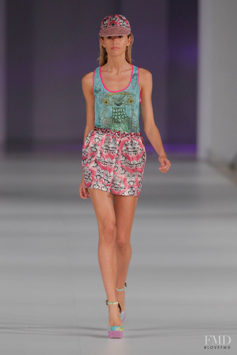 Custo Barcelona fashion show for Spring/Summer 2014