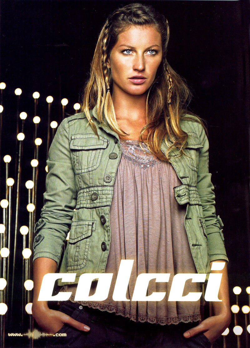 Gisele Bundchen featured in  the Colcci advertisement for Autumn/Winter 2006