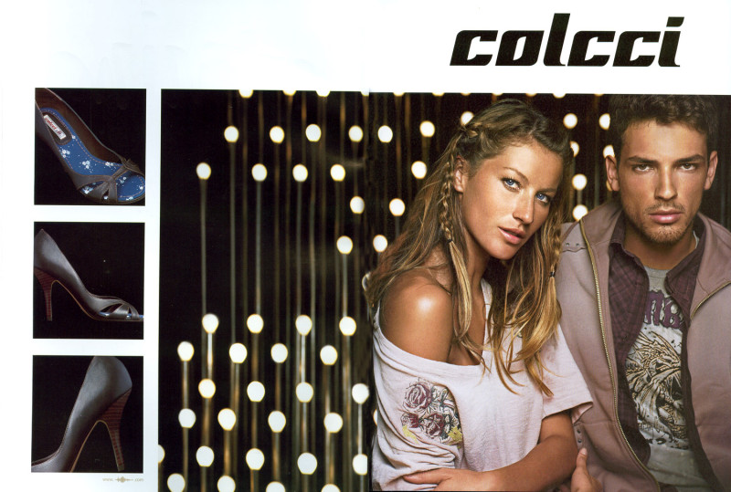 Gisele Bundchen featured in  the Colcci advertisement for Autumn/Winter 2006