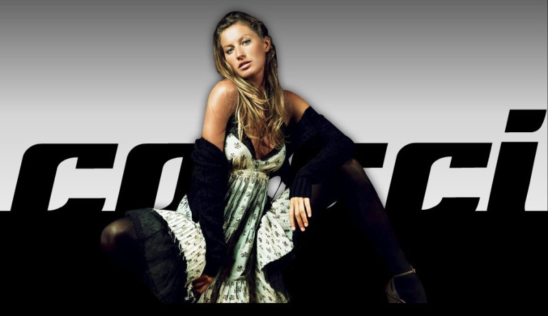 Gisele Bundchen featured in  the Colcci advertisement for Autumn/Winter 2006