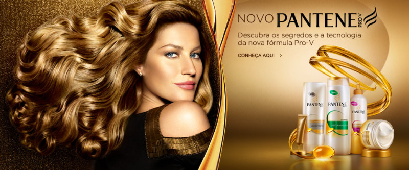 Gisele Bundchen featured in  the Pantene advertisement for Spring/Summer 2013
