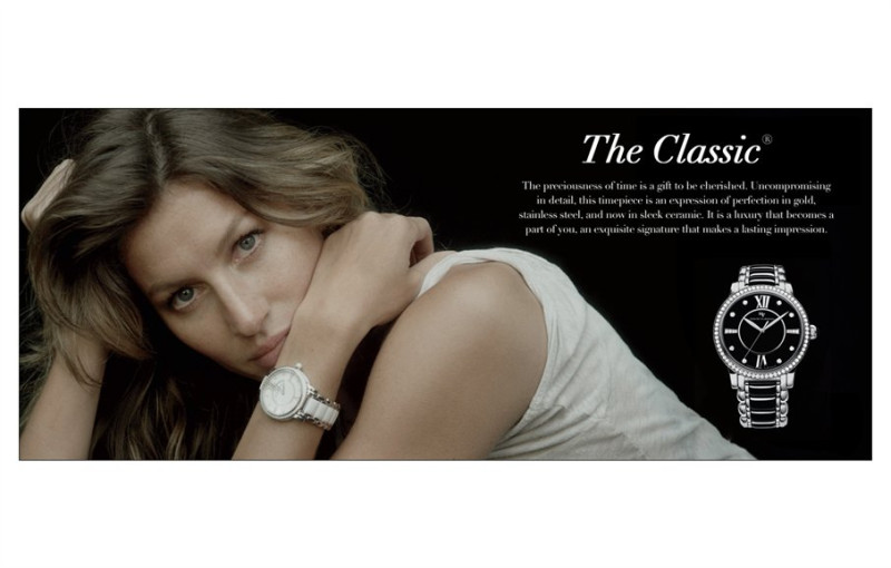 Gisele Bundchen featured in  the David Yurman catalogue for Holiday 2012