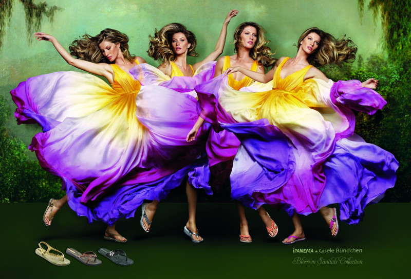 Gisele Bundchen featured in  the Ipanema advertisement for Spring/Summer 2012