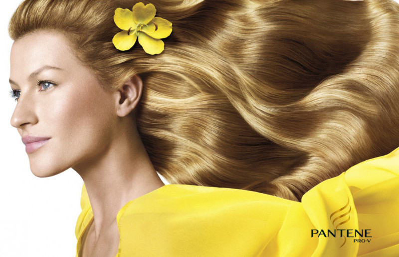 Gisele Bundchen featured in  the Pantene advertisement for Spring/Summer 2012