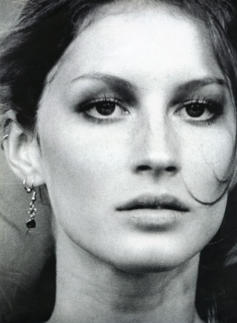 Gisele Bundchen featured in  the M.Officer advertisement for Autumn/Winter 1999