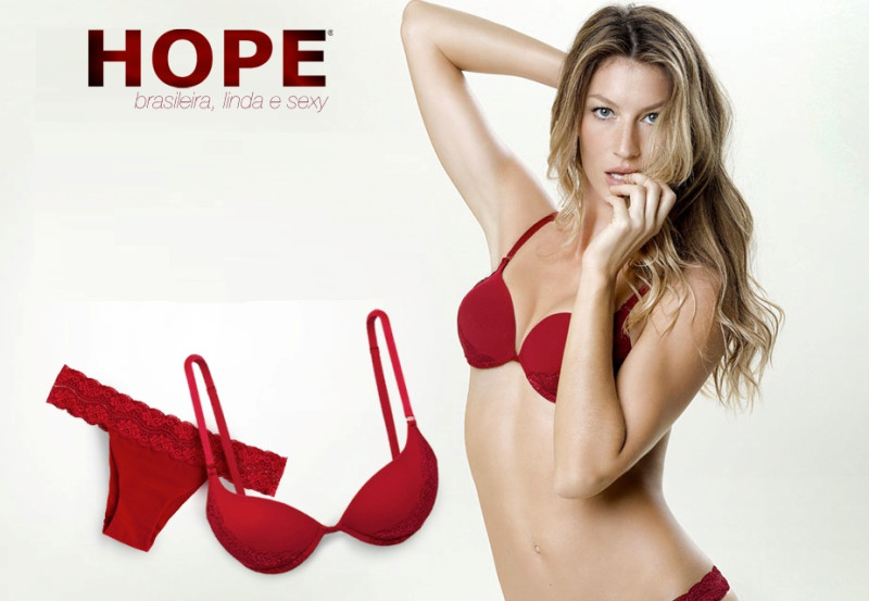 Gisele Bundchen featured in  the Hope advertisement for Autumn/Winter 2011