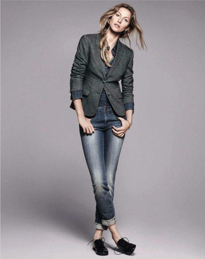 Gisele Bundchen featured in  the Esprit advertisement for Fall 2011