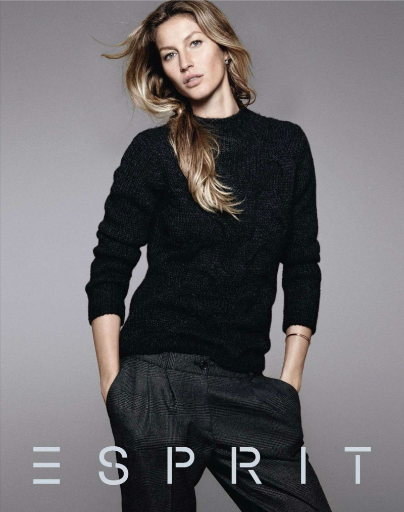 Gisele Bundchen featured in  the Esprit advertisement for Fall 2011