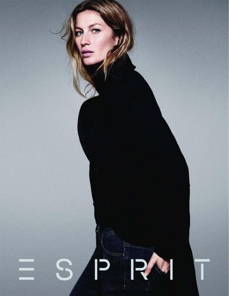 Gisele Bundchen featured in  the Esprit advertisement for Fall 2011