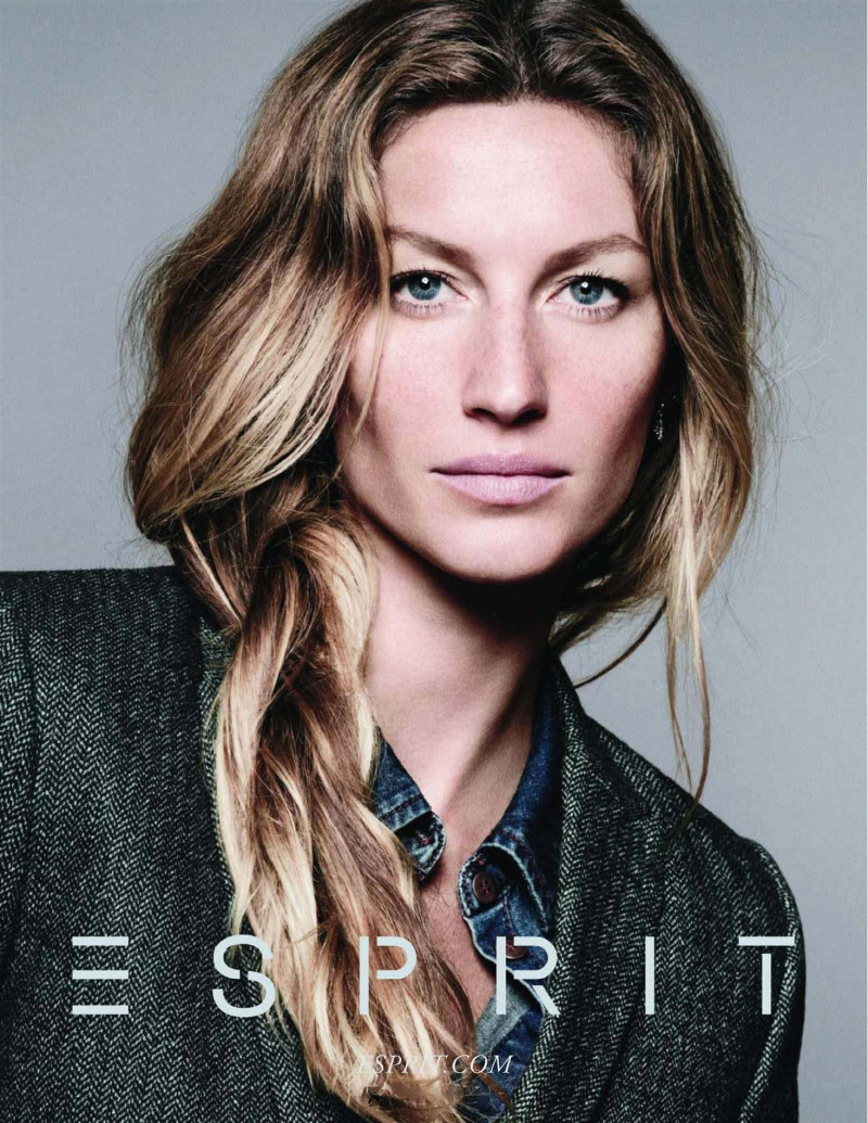 Gisele Bundchen featured in  the Esprit advertisement for Fall 2011