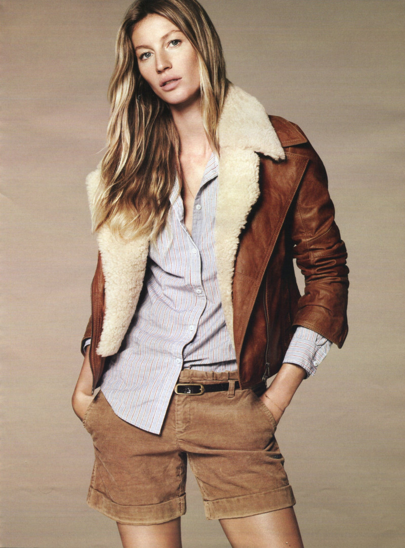 Gisele Bundchen featured in  the Esprit advertisement for Fall 2011