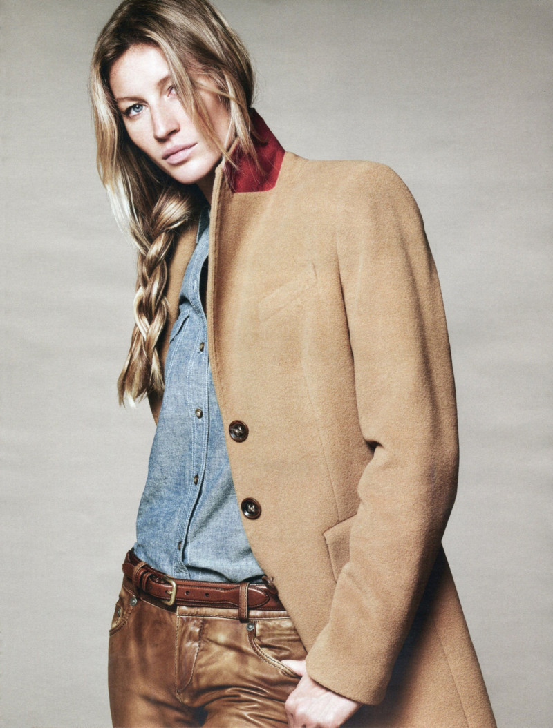 Gisele Bundchen featured in  the Esprit advertisement for Fall 2011