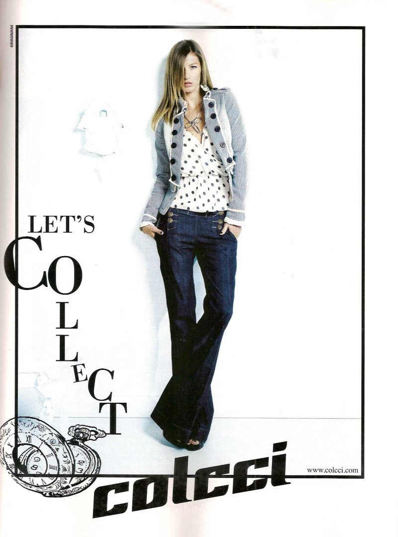 Gisele Bundchen featured in  the Colcci advertisement for Autumn/Winter 2009