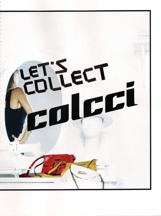 Gisele Bundchen featured in  the Colcci advertisement for Autumn/Winter 2009