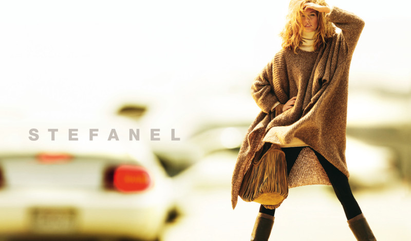 Gisele Bundchen featured in  the Stefanel advertisement for Autumn/Winter 2009