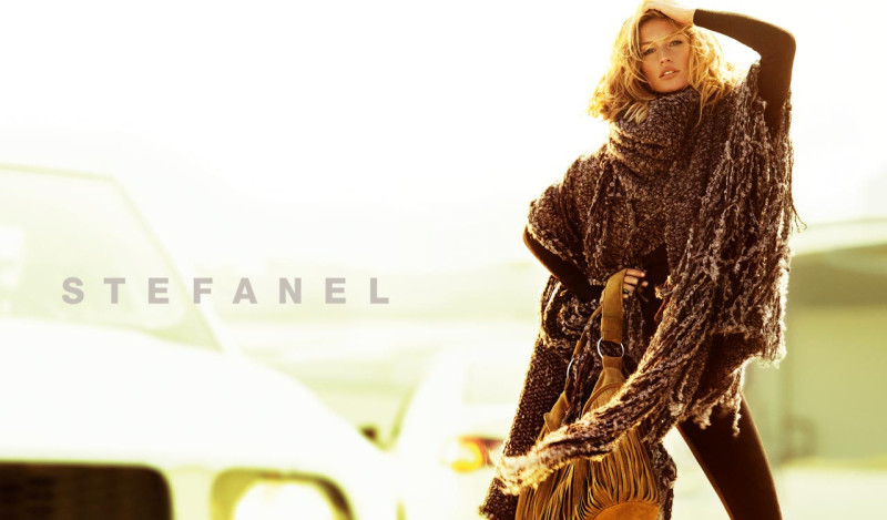 Gisele Bundchen featured in  the Stefanel advertisement for Autumn/Winter 2009