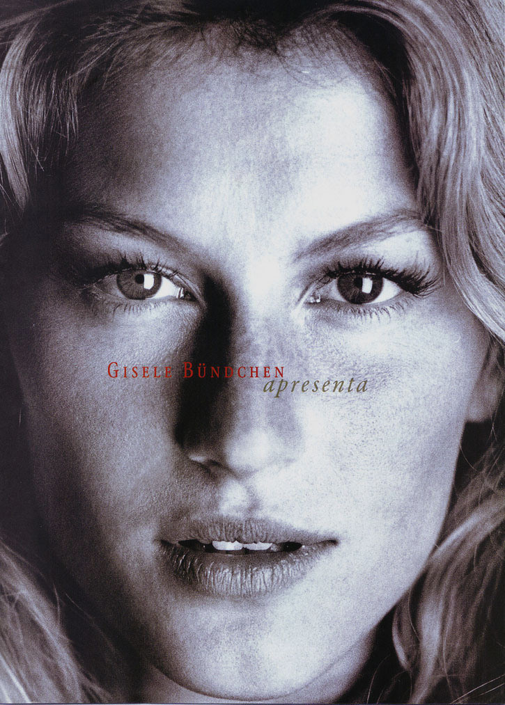 Gisele Bundchen featured in  the C&A advertisement for Autumn/Winter 2001