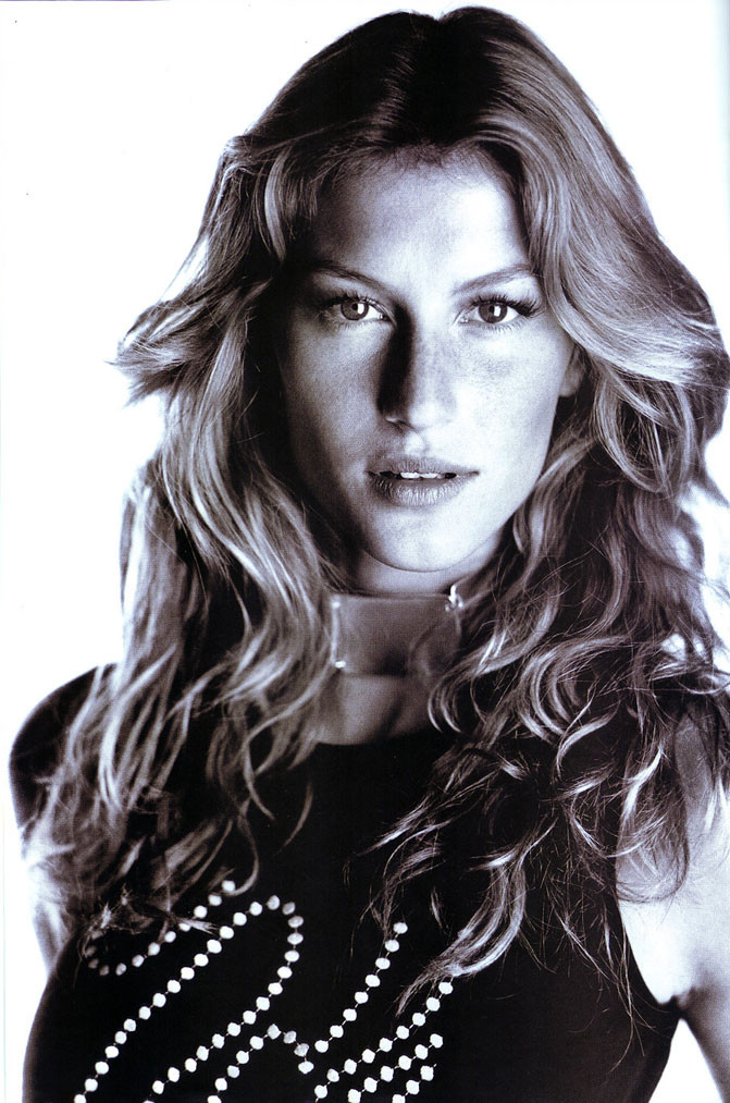 Gisele Bundchen featured in  the C&A advertisement for Autumn/Winter 2001