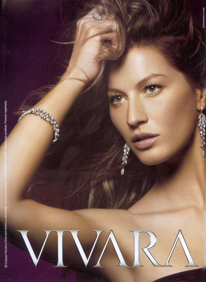 Gisele Bundchen featured in  the Vivara advertisement for Autumn/Winter 2007