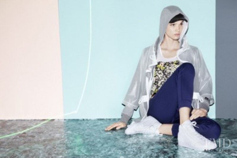 Irina Nikolaeva featured in  the Adidas by Stella McCartney advertisement for Spring/Summer 2013