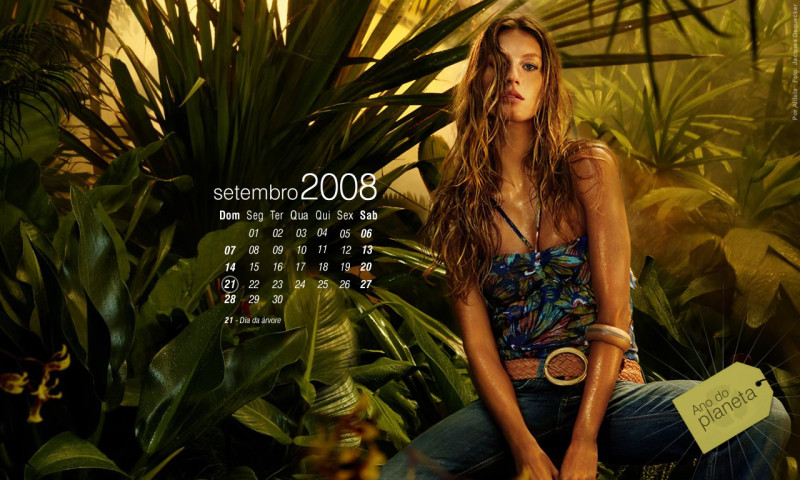 Gisele Bundchen featured in  the Colcci advertisement for Spring/Summer 2008