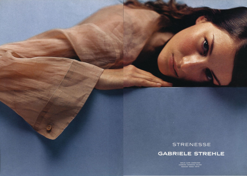 Gisele Bundchen featured in  the Strenesse Gabriele Strehle advertisement for Spring/Summer 1999