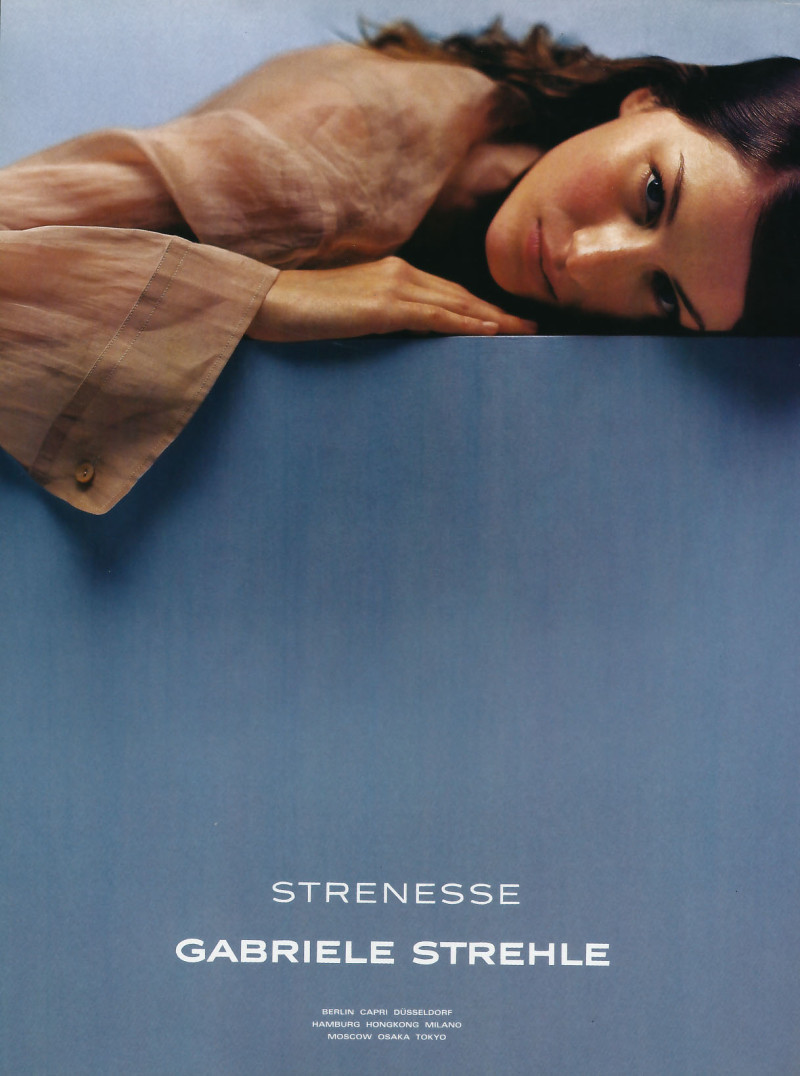 Gisele Bundchen featured in  the Strenesse Gabriele Strehle advertisement for Spring/Summer 1999