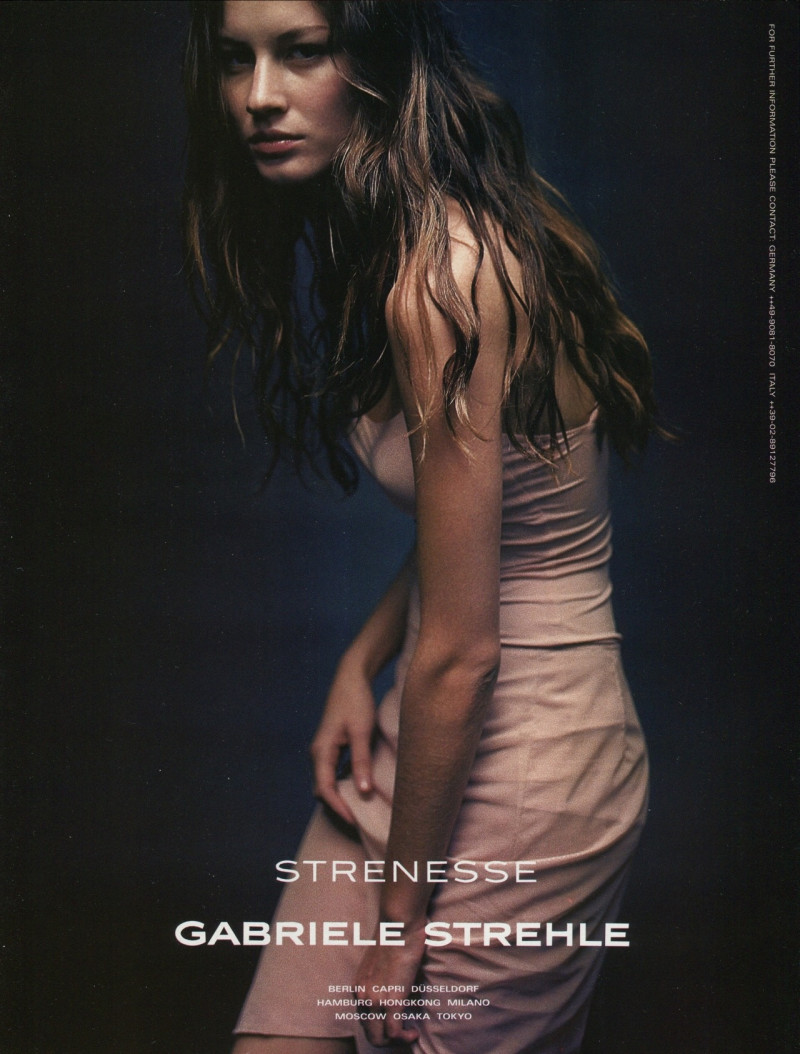 Gisele Bundchen featured in  the Strenesse Gabriele Strehle advertisement for Spring/Summer 1999
