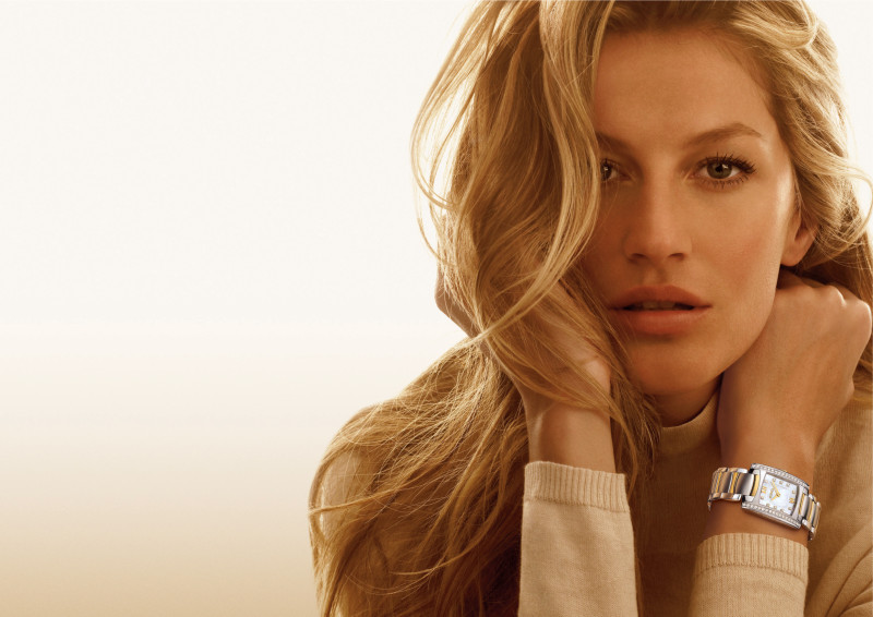 Gisele Bundchen featured in  the Ebel advertisement for Autumn/Winter 2008