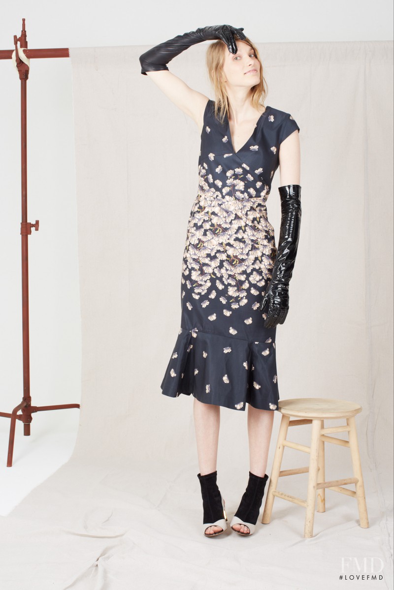 Irina Nikolaeva featured in  the SUNO lookbook for Resort 2014