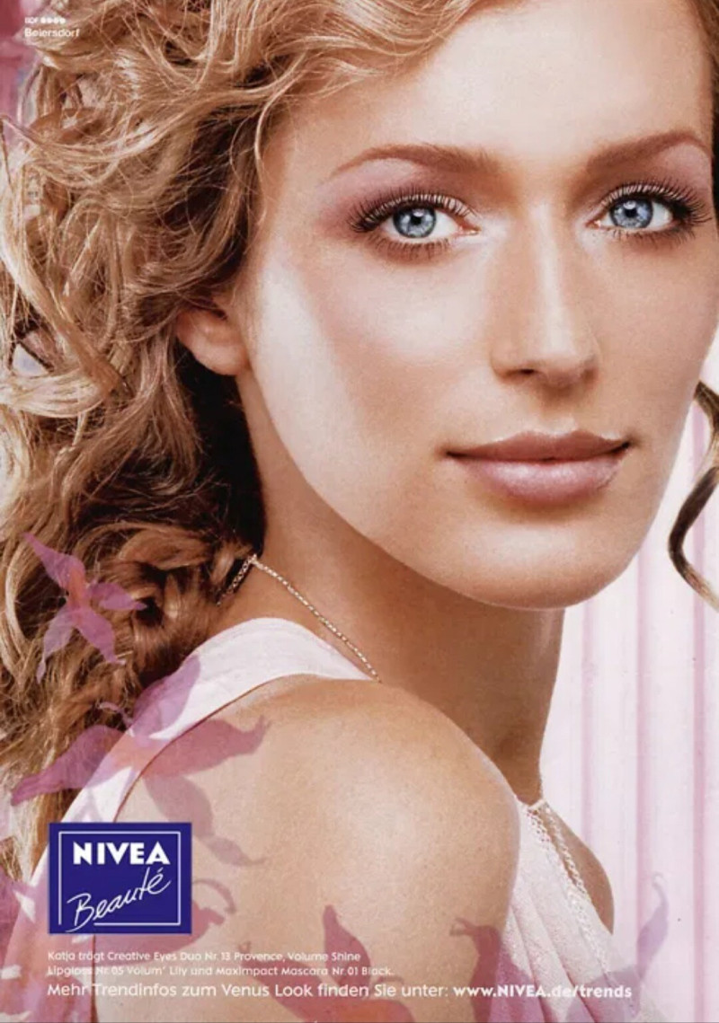 Katia Zygouli featured in  the Nivea advertisement for Spring/Summer 2007