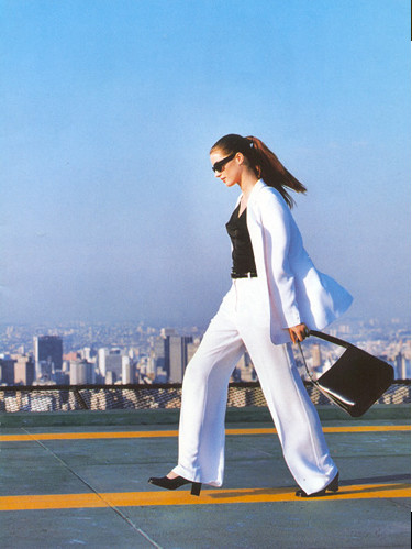 Gisele Bundchen featured in  the Cori advertisement for Spring/Summer 1997