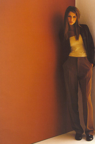 Gisele Bundchen featured in  the Andrea Saletto advertisement for Spring/Summer 1997