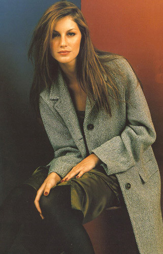 Gisele Bundchen featured in  the Andrea Saletto advertisement for Spring/Summer 1997