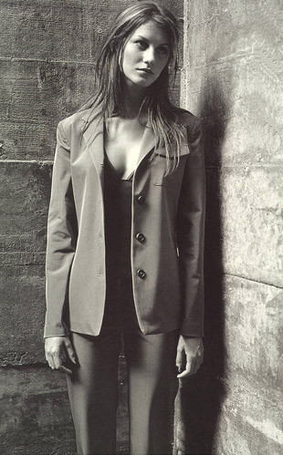 Gisele Bundchen featured in  the Andrea Saletto advertisement for Spring/Summer 1997