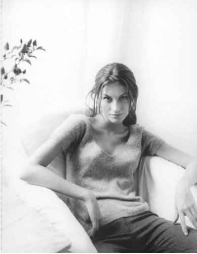 Gisele Bundchen featured in  the Les Filos advertisement for Autumn/Winter 1997