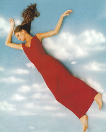 Gisele Bundchen featured in  the Zoomp advertisement for Autumn/Winter 1997