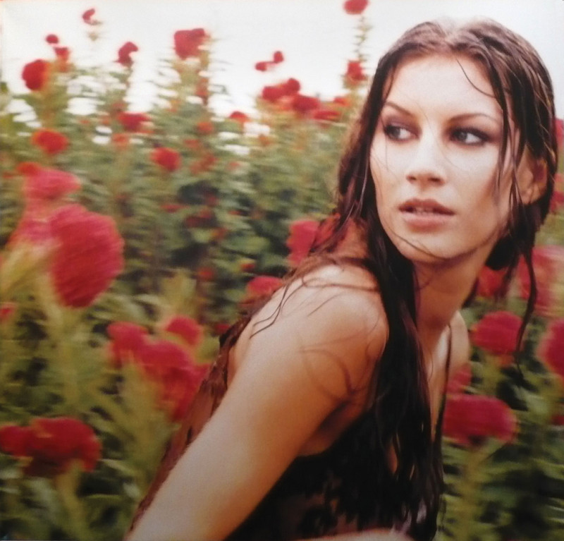 Gisele Bundchen featured in  the Zoomp advertisement for Autumn/Winter 1997