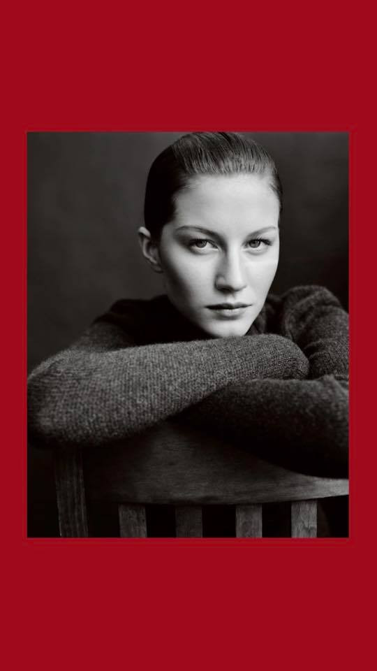 Gisele Bundchen featured in  the Michael Kors Collection advertisement for Autumn/Winter 1998