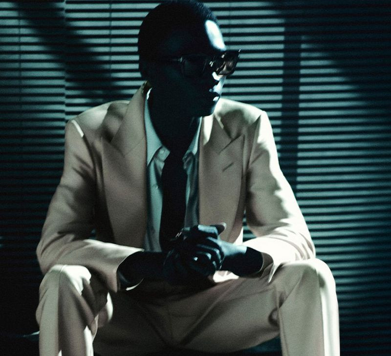 Dara Gueye featured in  the Tom Ford advertisement for Fall 2024